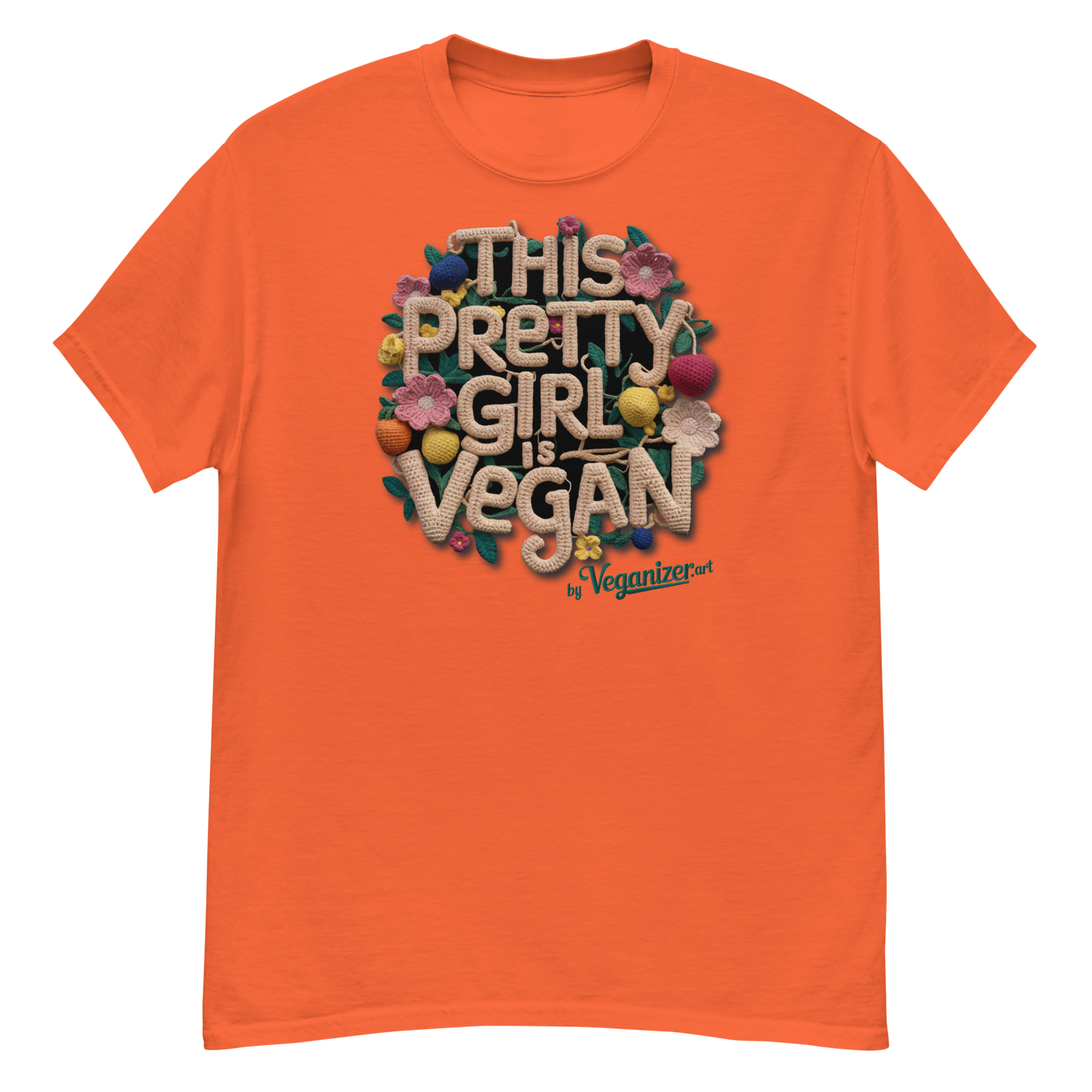 Unisex classic tee – This pretty girl is Vegan