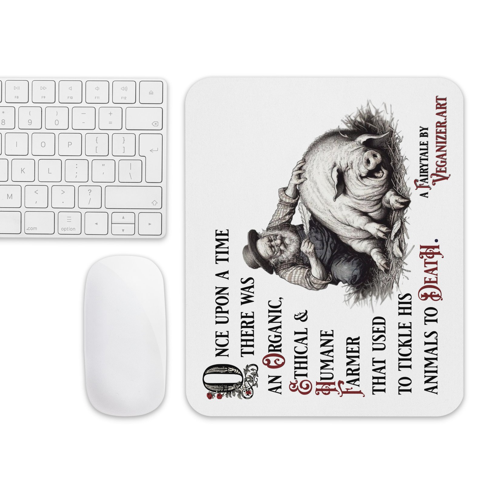 Mouse pad – Organic, ethical & humane farmer