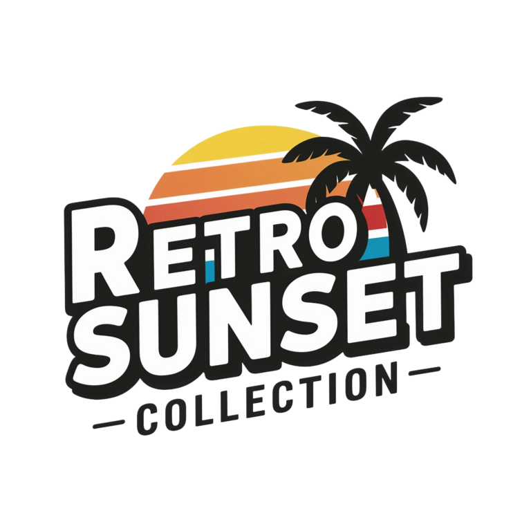 retro sunset collection logo - UpS - NoBG