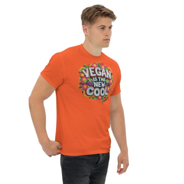 Unisex classic tee - Vegan is the New COOL - Image 5