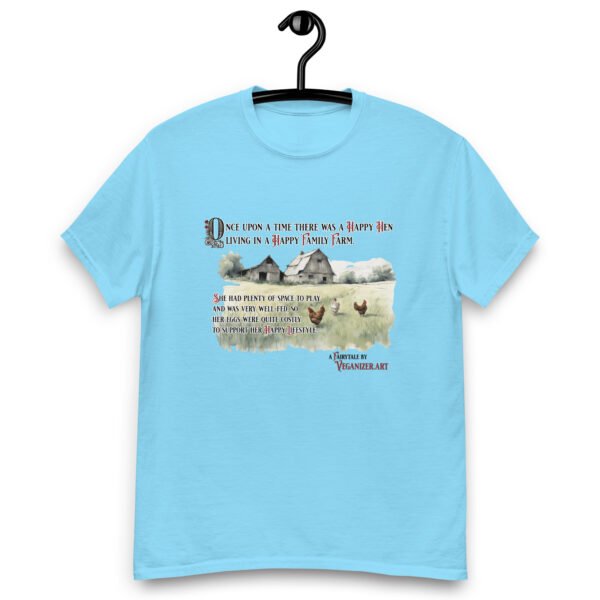 Unisex classic tee - Happy Hen in a Happy Farm - Image 4