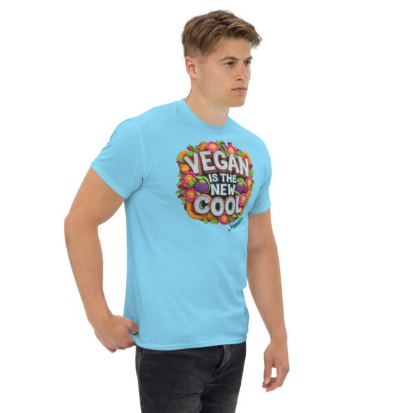 Unisex classic tee - Vegan is the New COOL - Image 7