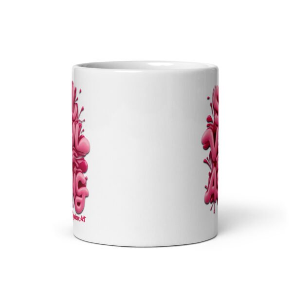 White glossy mug - Still Vegan thanks for asking - Image 3